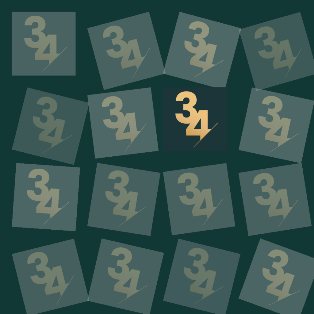 Number34 repetition pattern